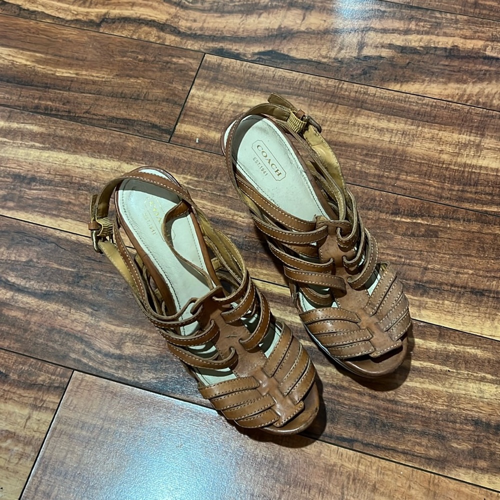 Coach wedges